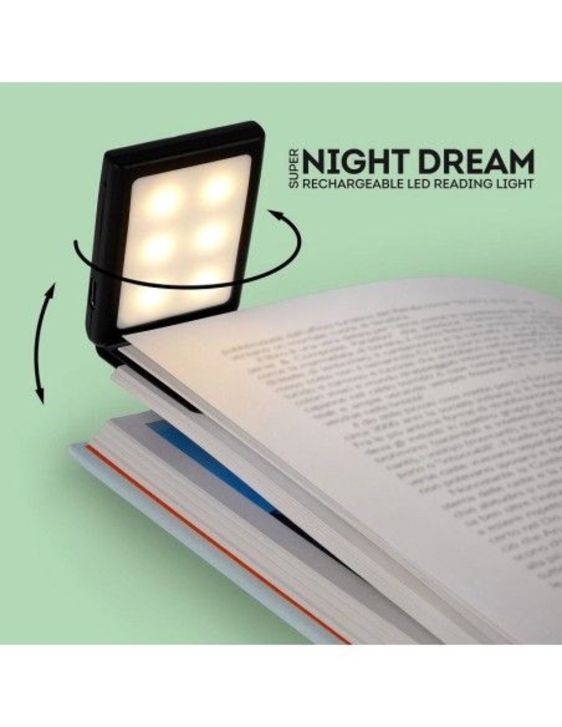 Лампа за четене Legami - Super Night Dream