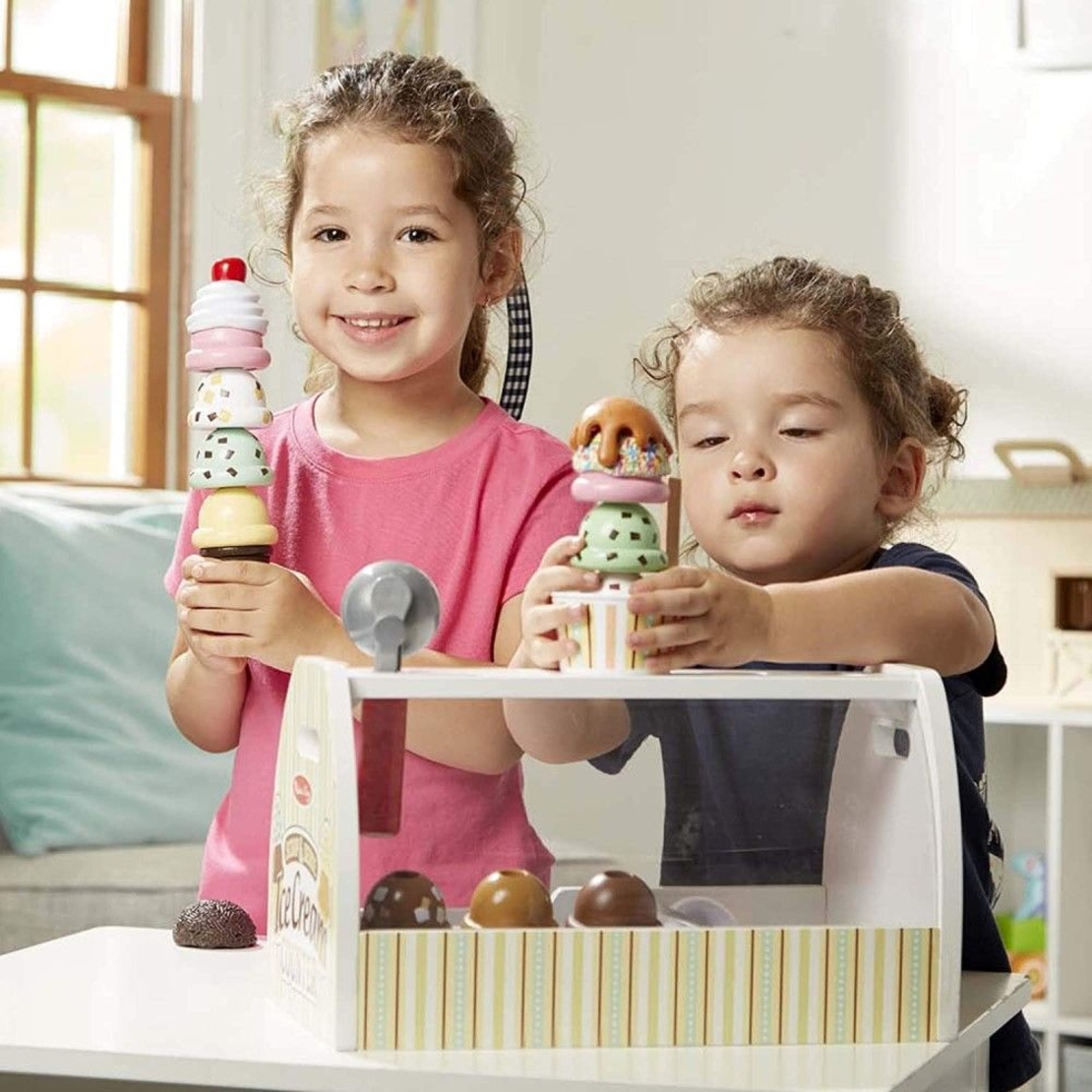 Мини щанд за сладолед Melissa and Doug 19286