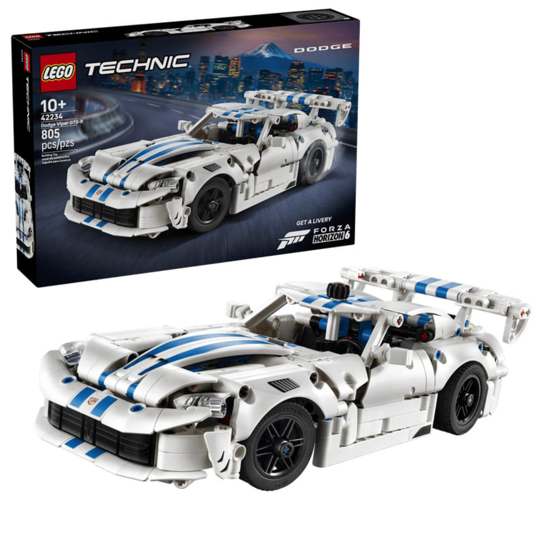 LEGO® Technic Спортна кола Dodge Viper GTS-R 42234