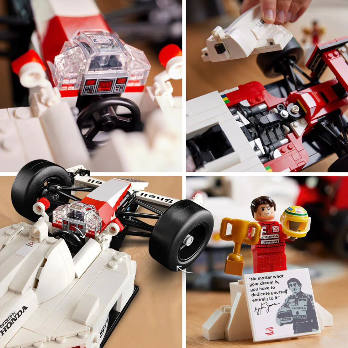 LEGO® Icons F1® McLaren MP4/4 и Айртон Сена 10330