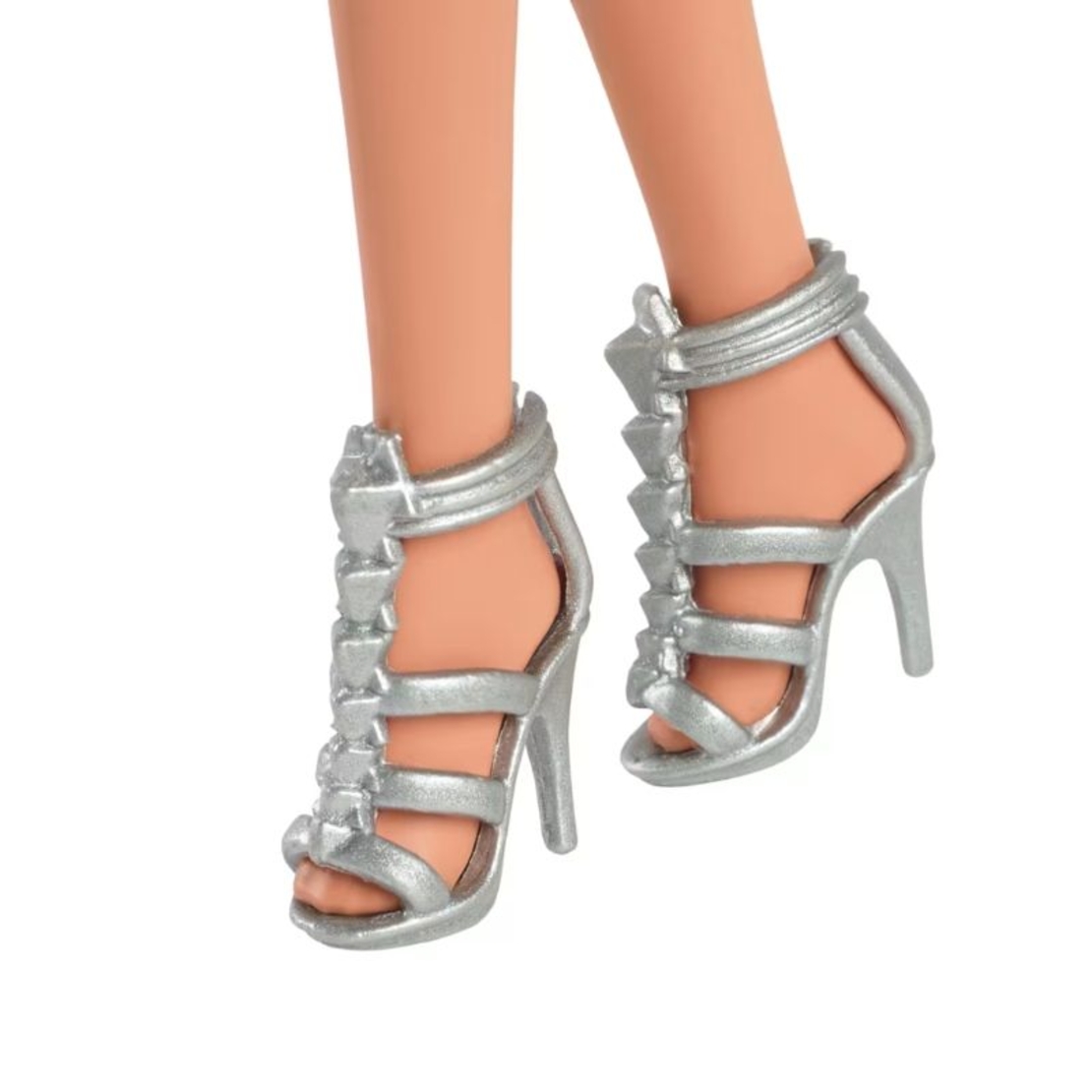 Кукла Mattel Barbie Fashionistas с кафява коса и блестяща лилава рокля
