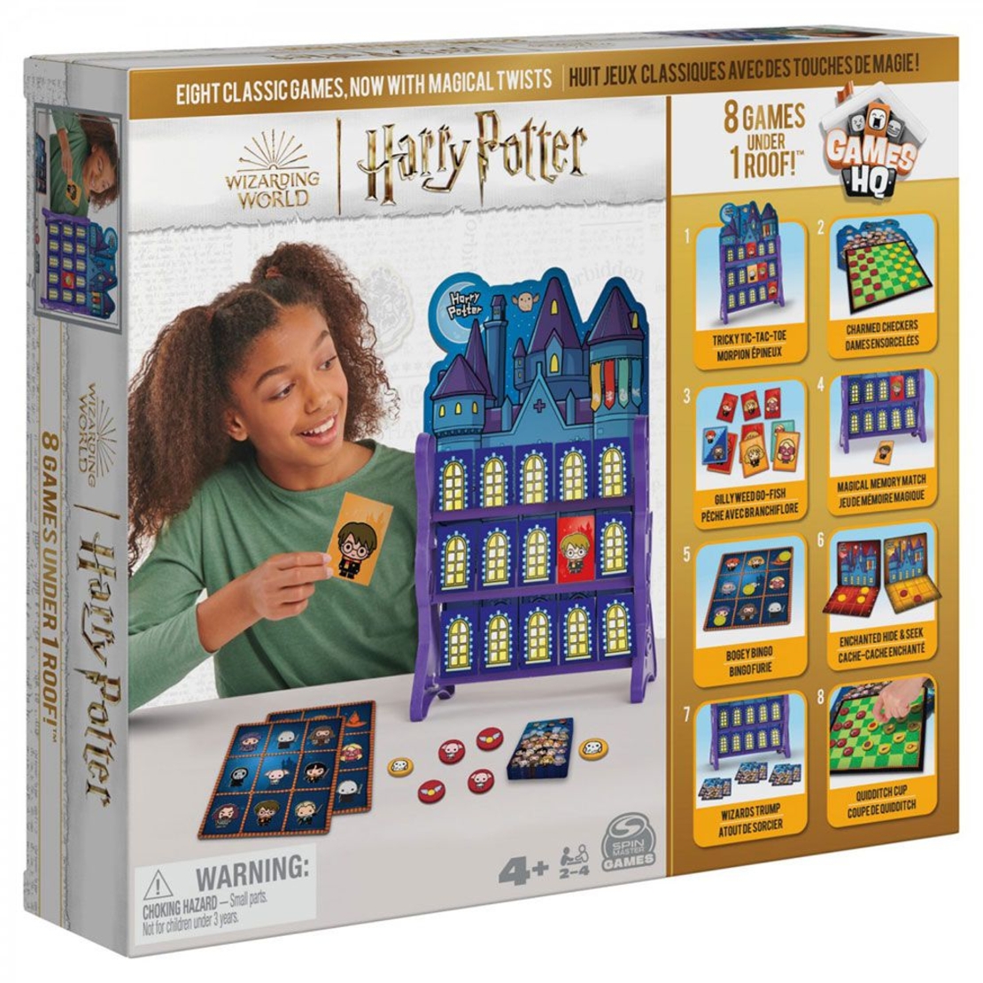 Настолна игра Spin Master Harry Potter 8 в 1