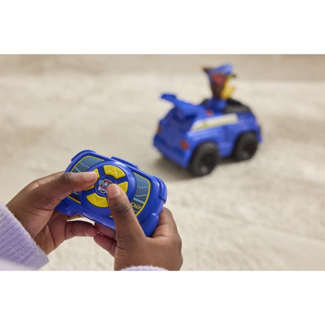 Кола с дистанционно Spin Master Paw Patrol Chase's Action Cruiser