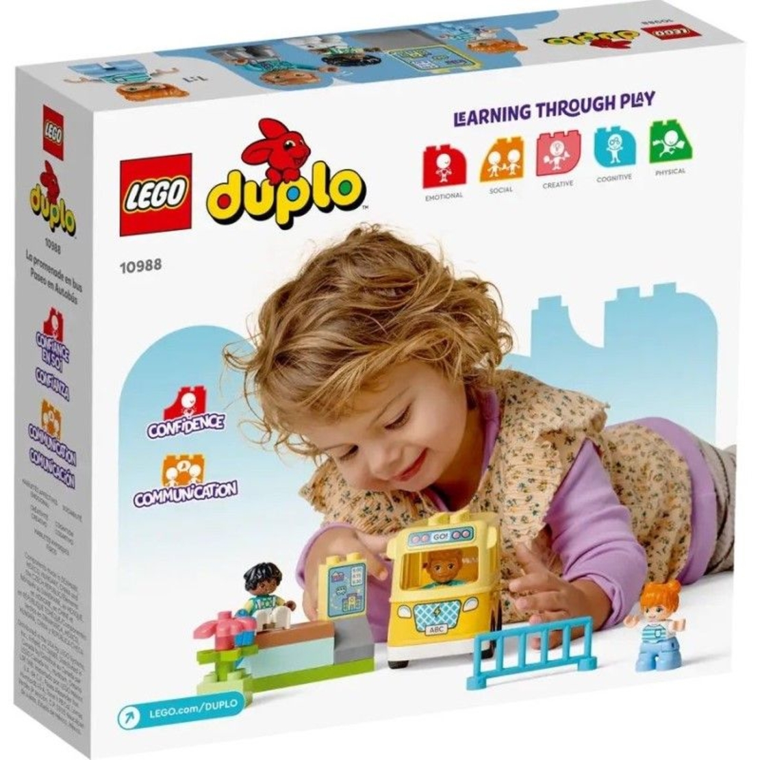 LEGO® DUPLO® Пътуване с автобус 10988