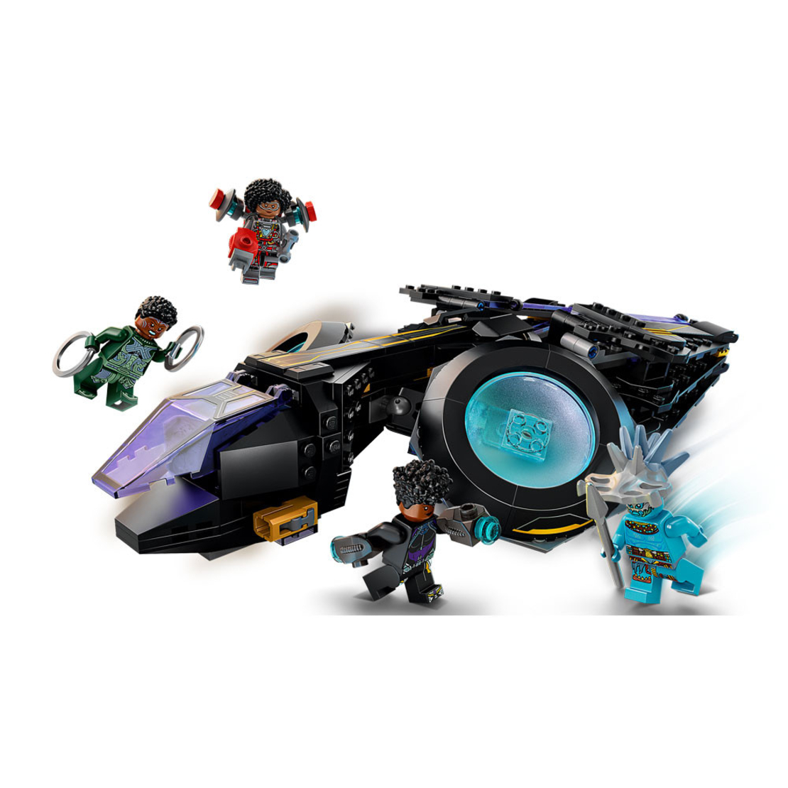 LEGO® Marvel Черната Пантера - Слънчевата птица на Шури 76211