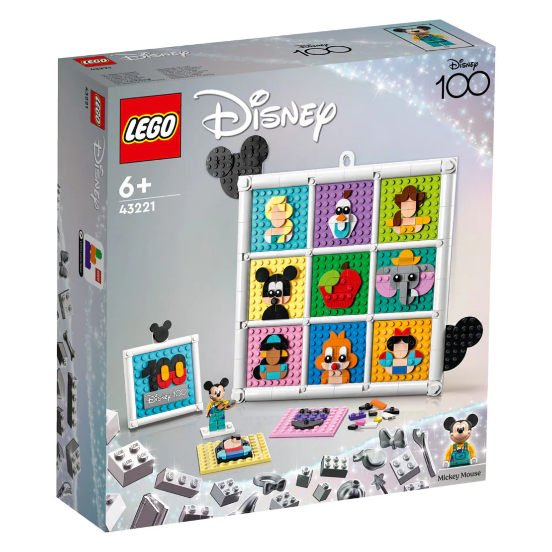 LEGO® Disney 100 години анимационни легенди от Disney 43221
