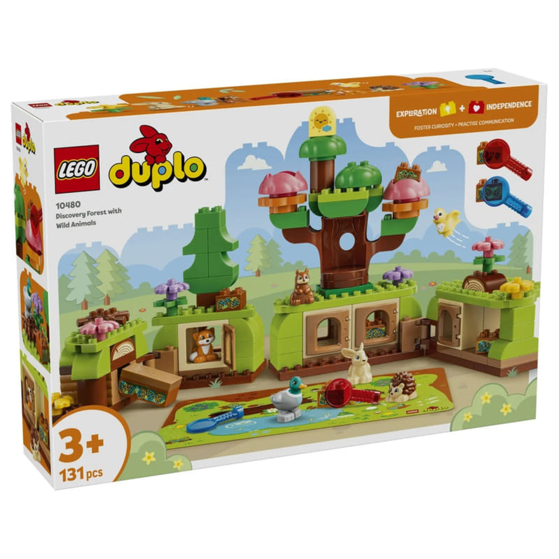 LEGO® DUPLO® Чудна гора с диви животни 10480