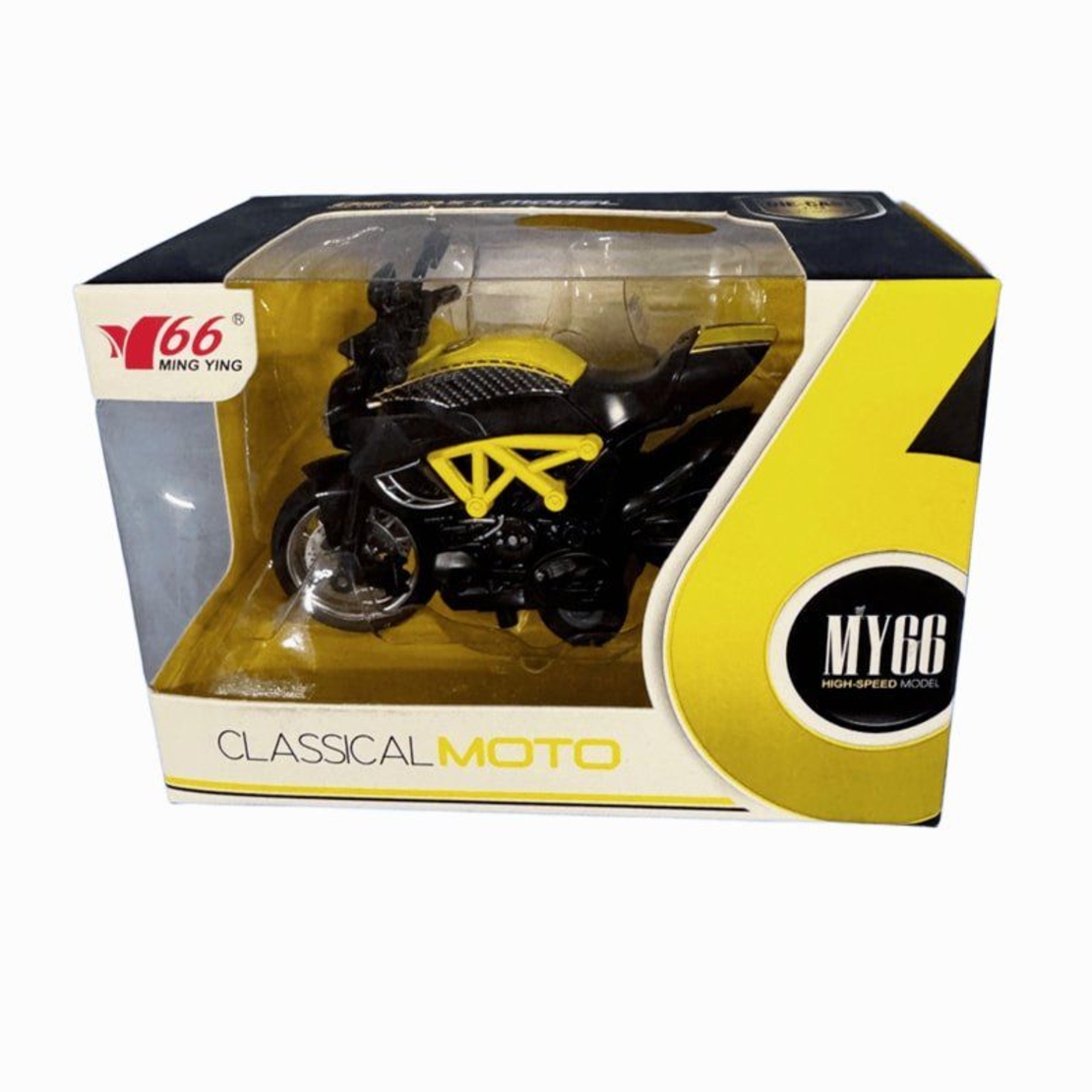 Мотор Ducati Raya Toys Classical moto, със звук и светлина, 1:14
