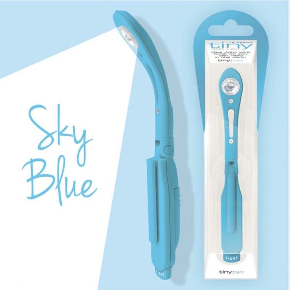 Малка цветна лампичка - Sky Blue