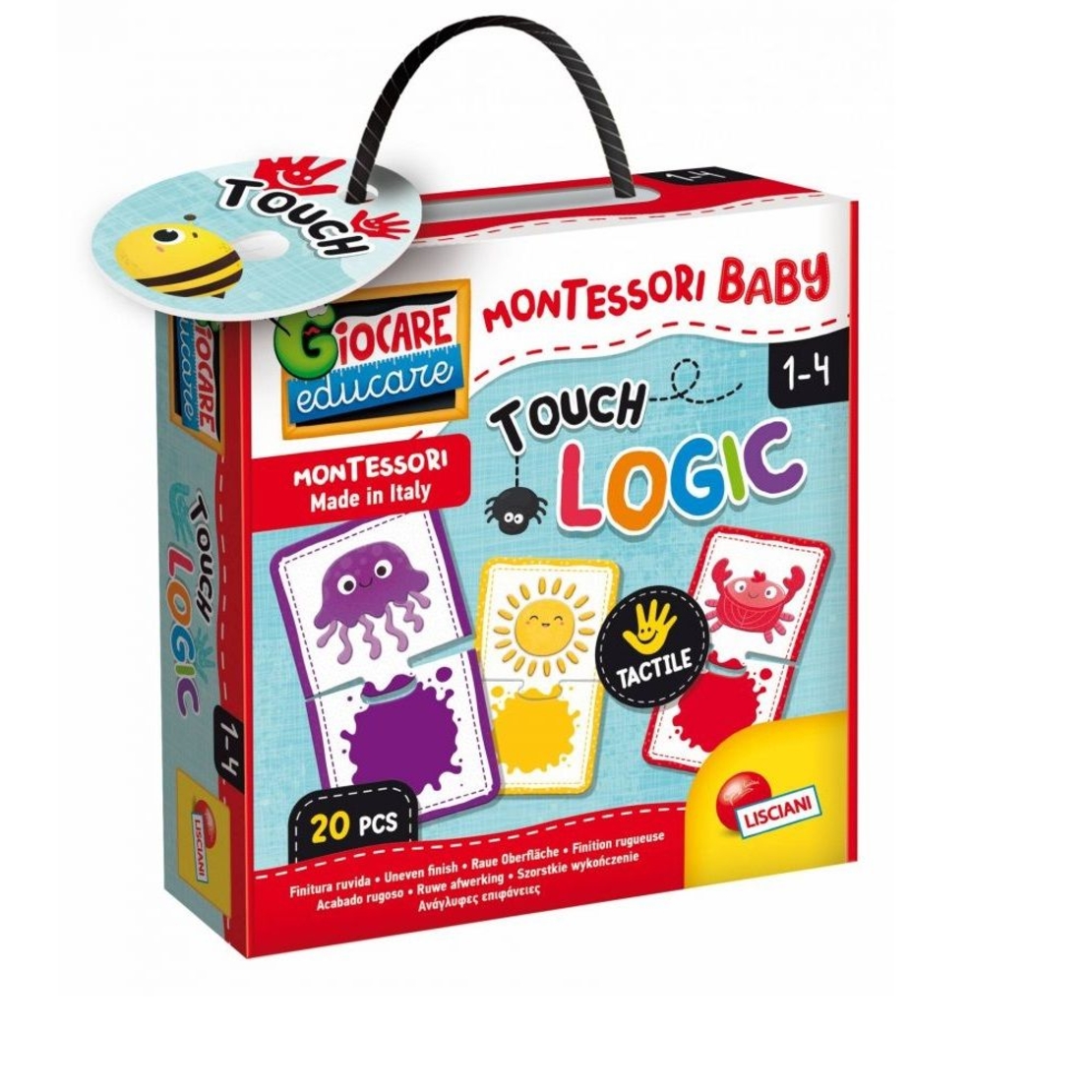Пъзел Lisciani Монтесори BABY TOUCH LOGIC 20ч.