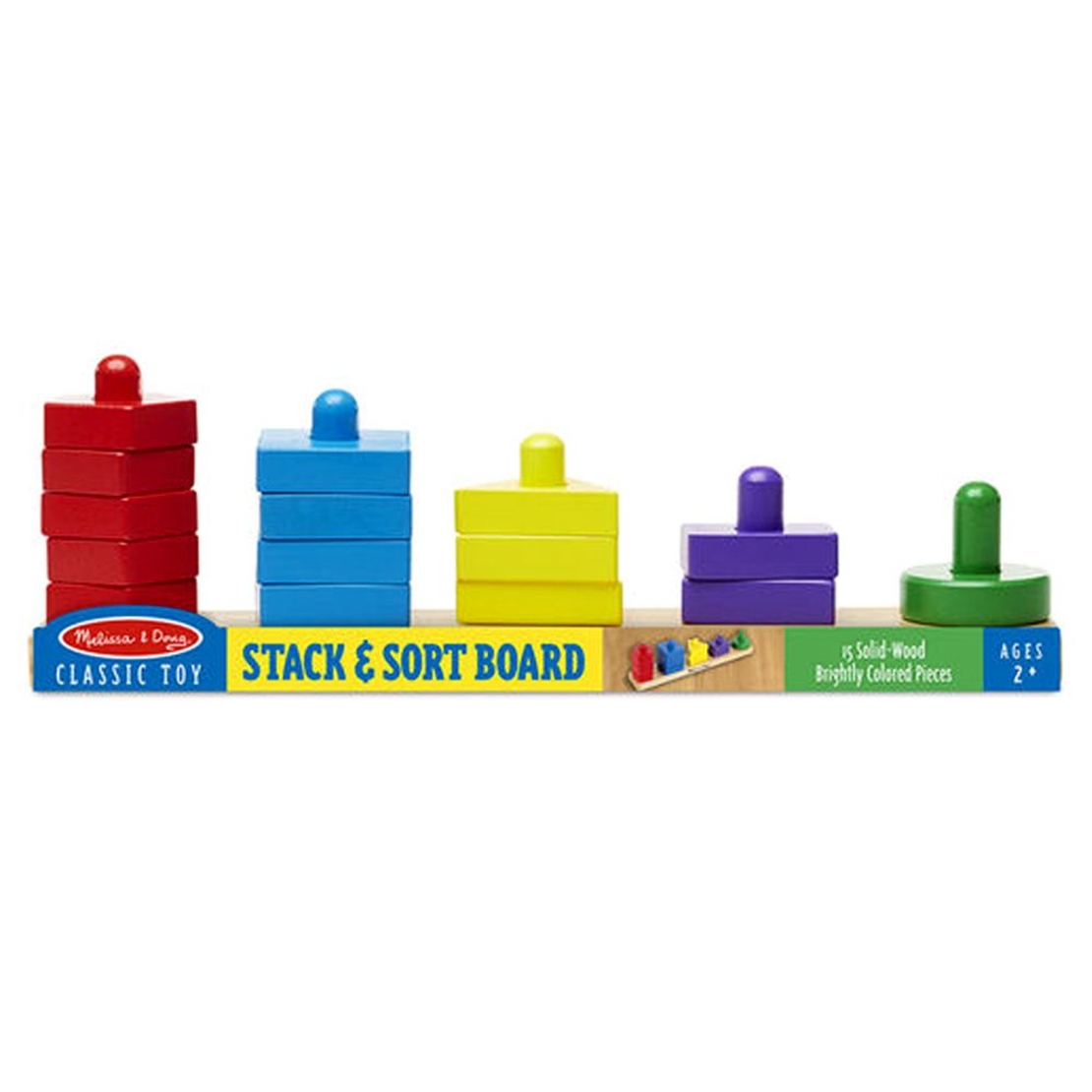 Дървена дъска Melissa and Doug сортер 10379