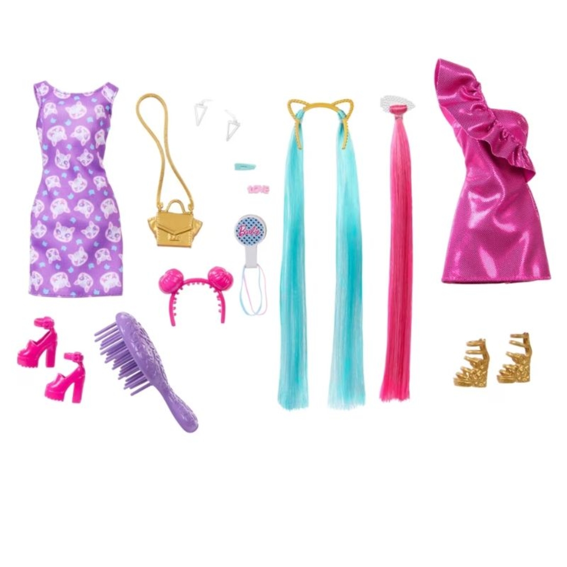 Кукла Mattel Barbie Fun & Fancy Hair, с аксесоари