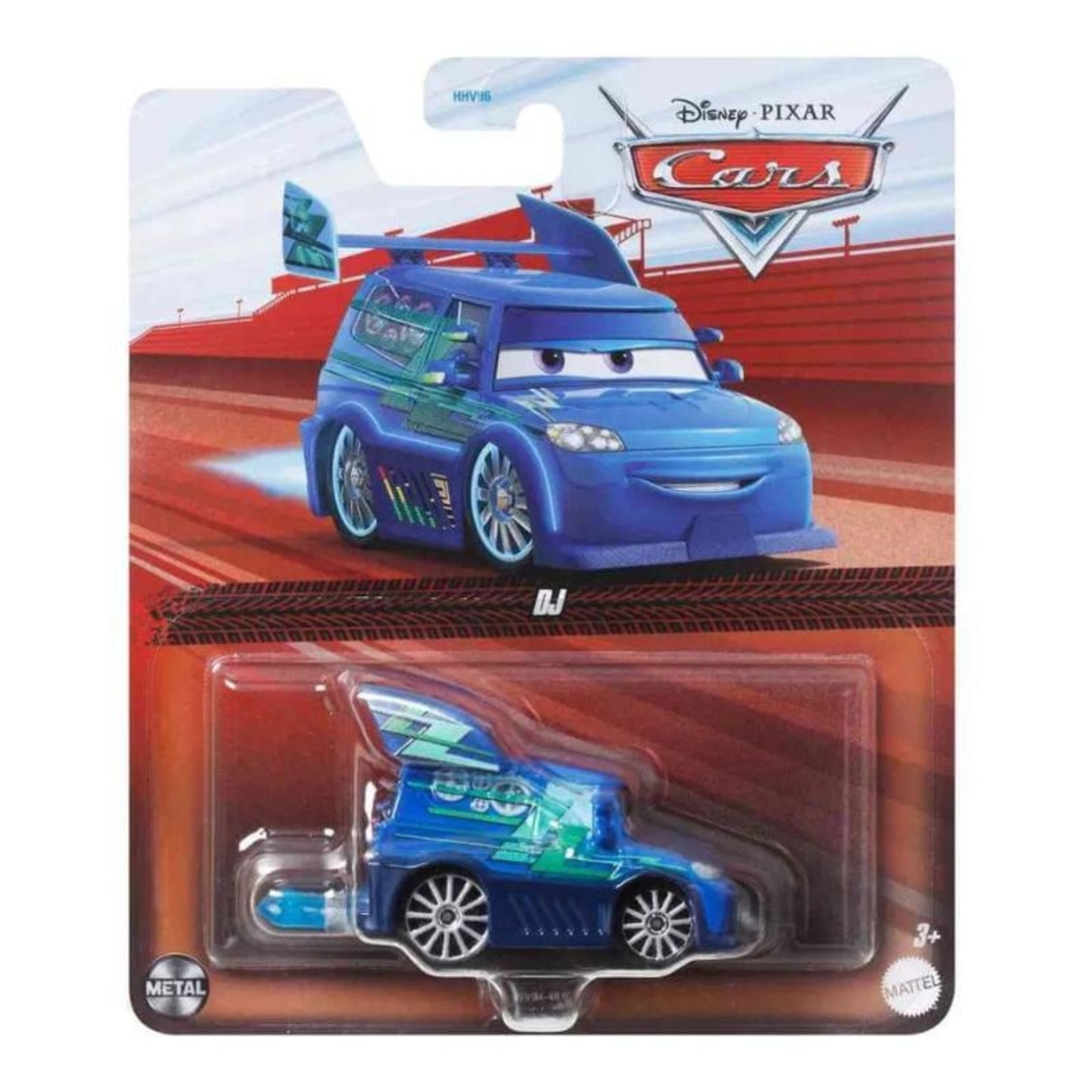 Метална количка Mattel Cars DJ 1:55, HTX94