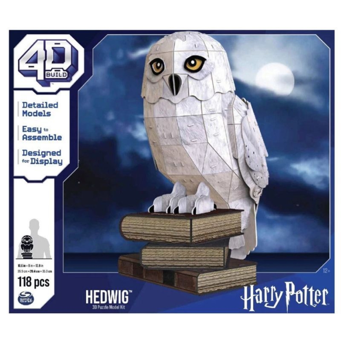 4D пъзел Spin Master Harry Potter Hedwig, 118 ч.