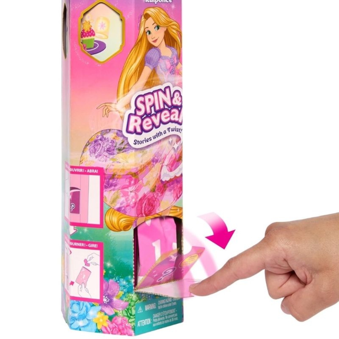 Кукла Mattel Disney Princess Rapunzel Spin & Reveal