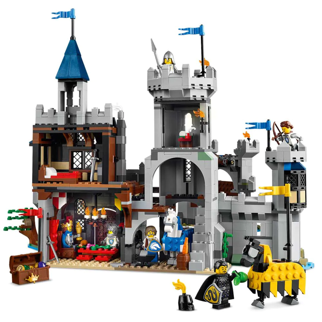LEGO® Creator Средновековен замък на конния рицар 31168