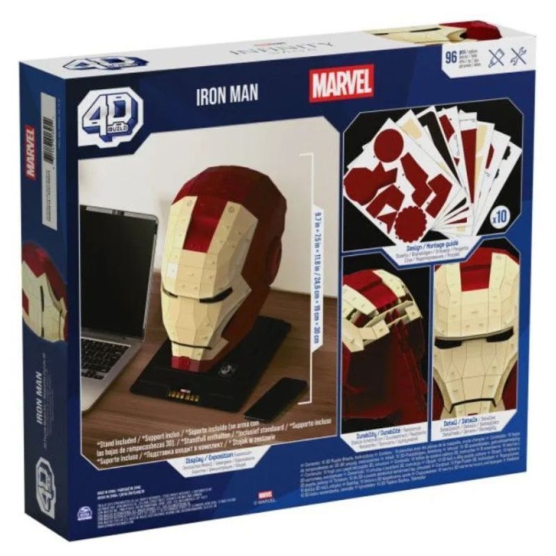 4D пъзел Spin Master Marvel Iron Man, 96 ч.