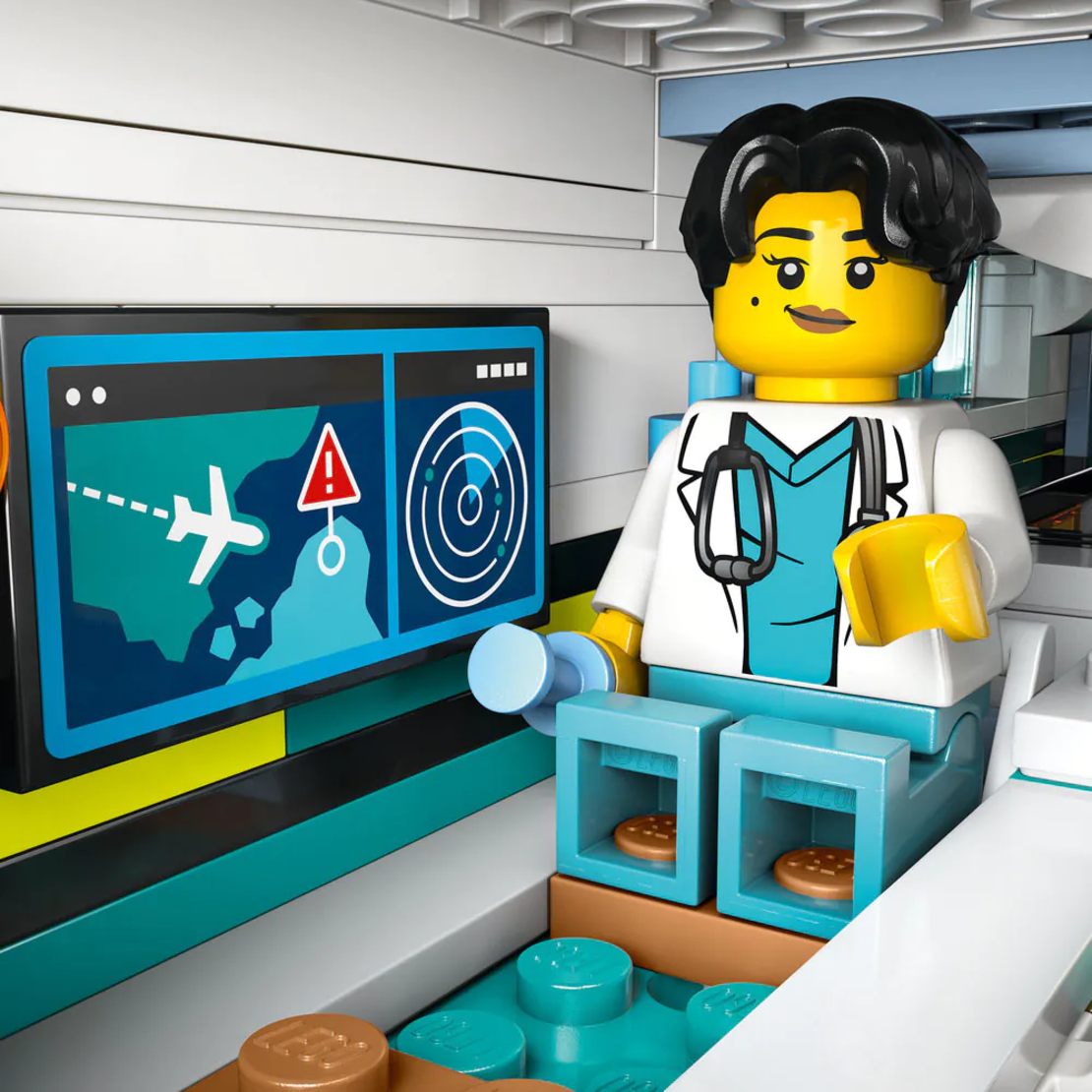 LEGO® City Въздушна линейка за спешни случаи 60465