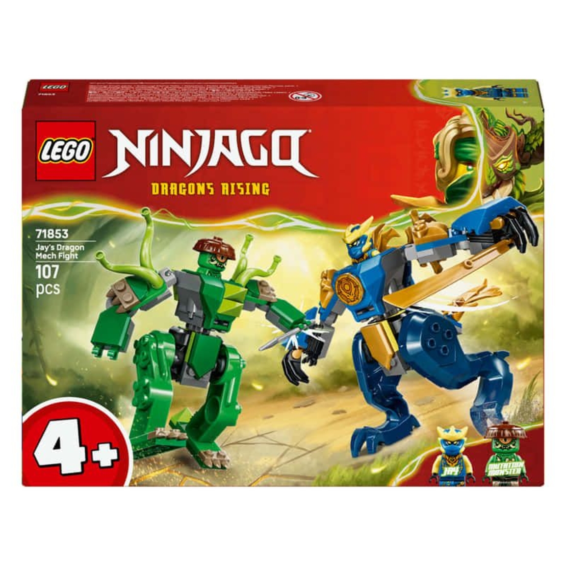 LEGO® NINJAGO® Битка с драконов робот на Джей 71853