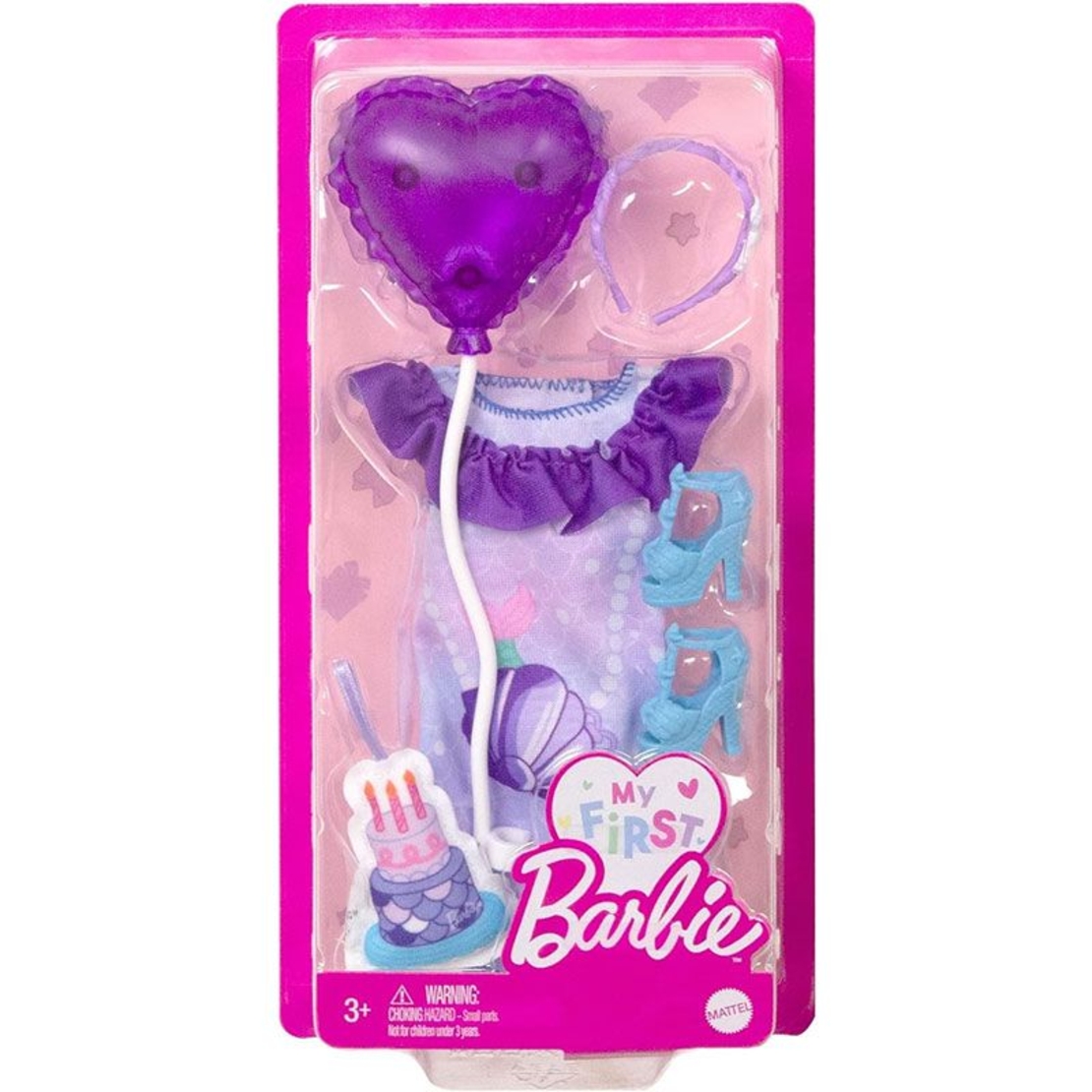 Дрехи за кукла Mattel Barbie My First Barbie Рожден ден