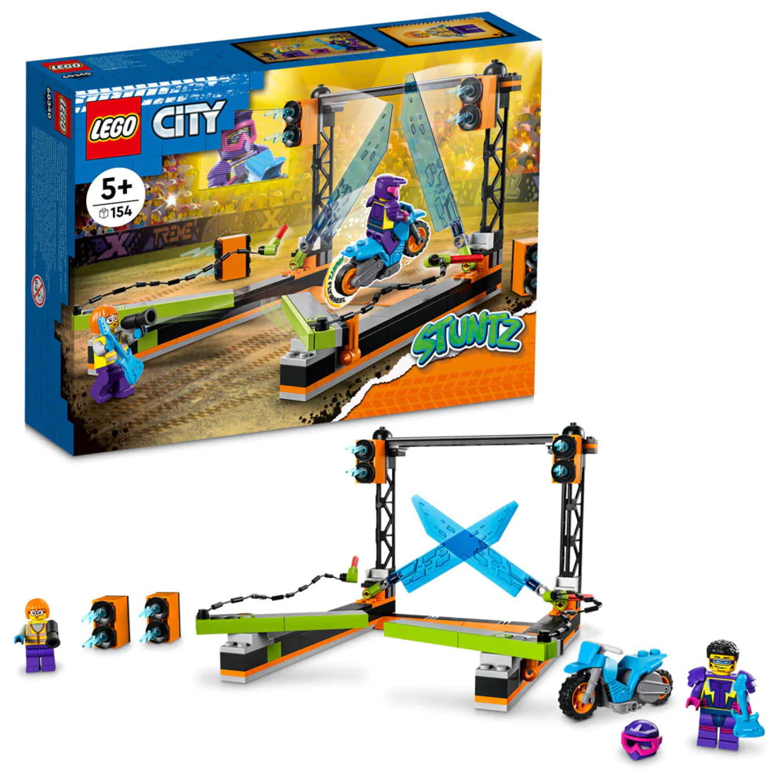 LEGO® City Stuntz Каскадьорско предизвикателство Blade 60340