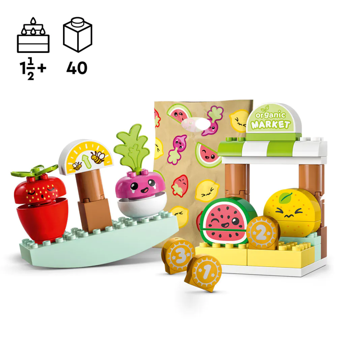 LEGO® DUPLO® Моят първи био пазар 10983