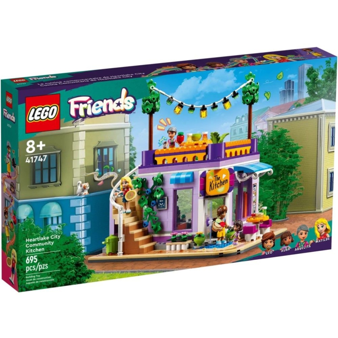LEGO® Friends Обществена кухня Хартлейк Сити 41747