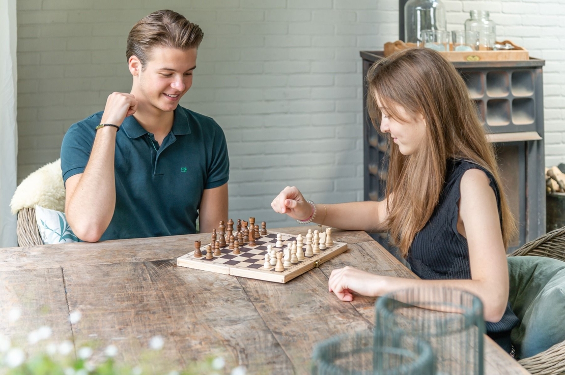 Комплект шах и табла