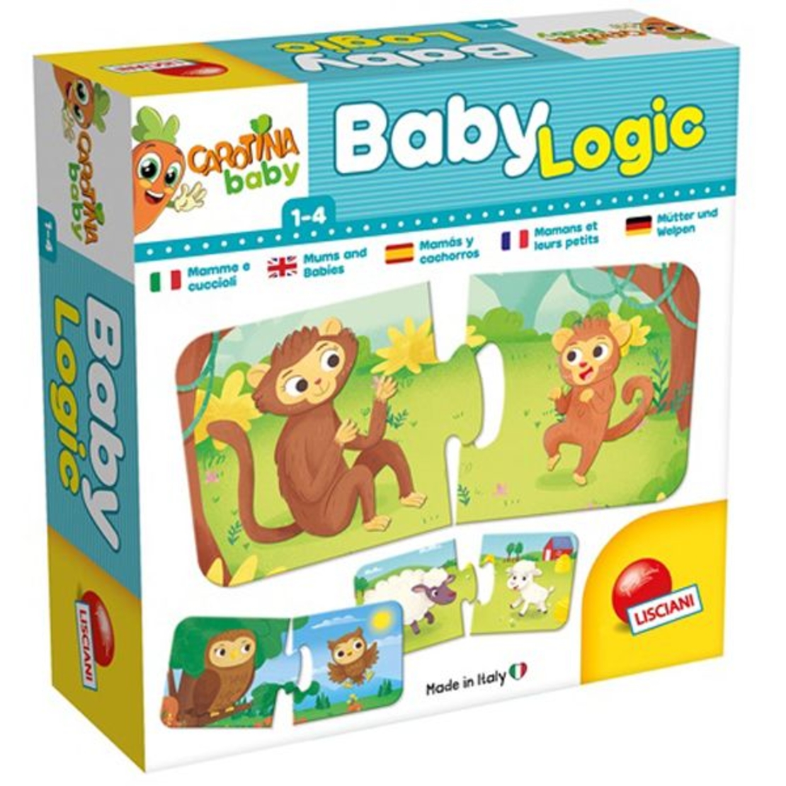 Бебешки пъзел Lisciani Carotina Baby Майки и деца