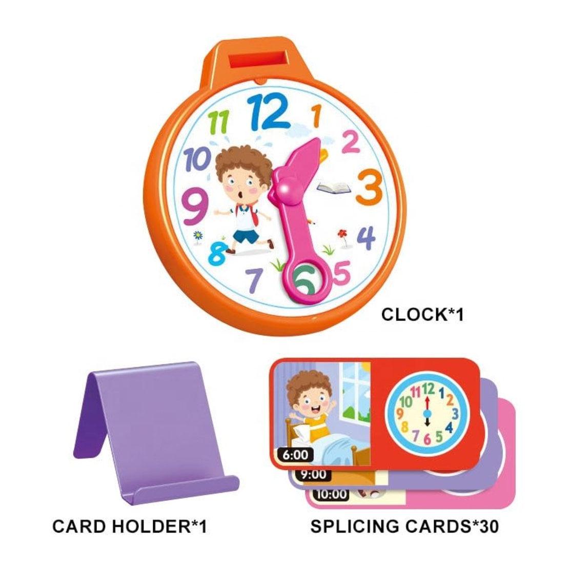 Образователена игра Raya Toys Часовник