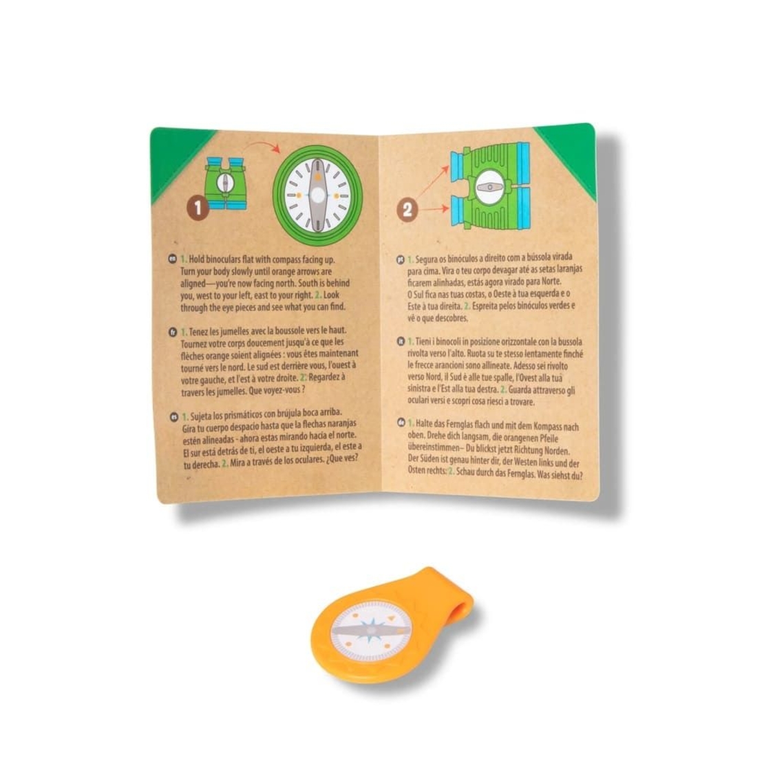 Детски игрален комплект Melissa and Doug Бинокъл и компас 30818