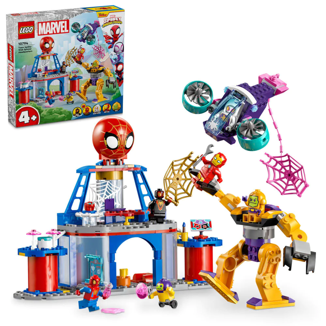 LEGO® Marvel Spidey Щаб на отбора на Спайди 10794