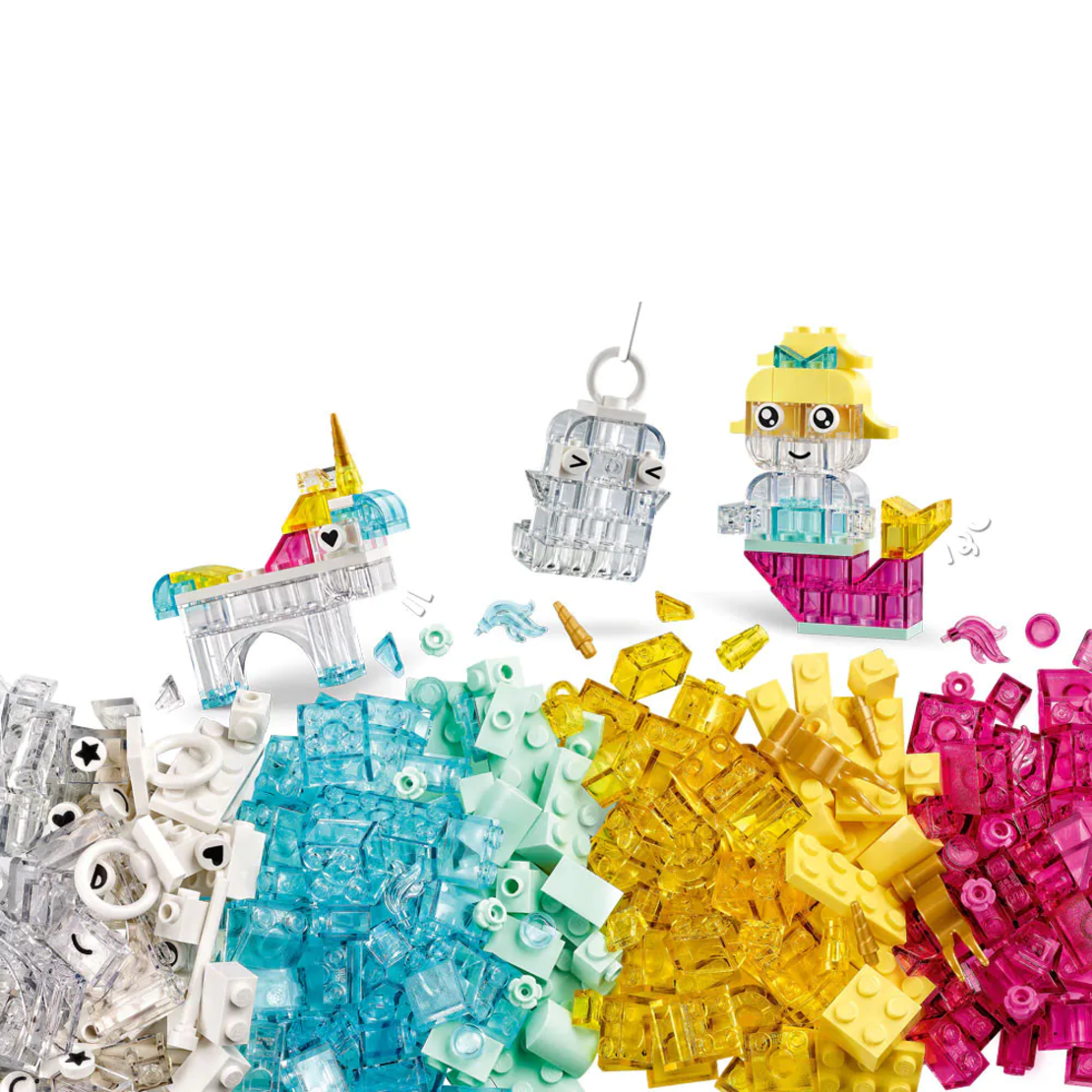 LEGO® Classic Магични прозрачни блокчета 11040