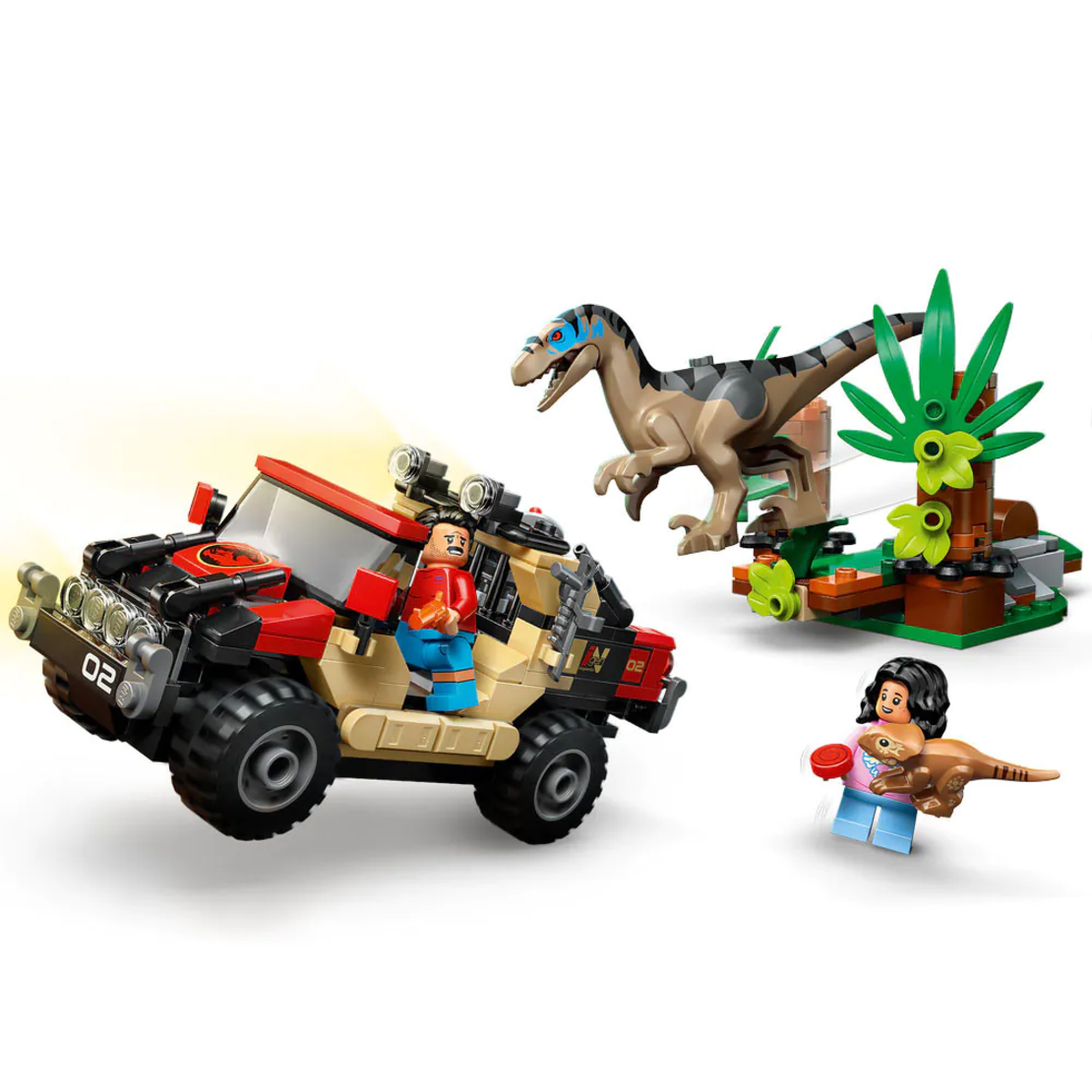 LEGO® Jurassic World Офроуд бягство на раптор 76972