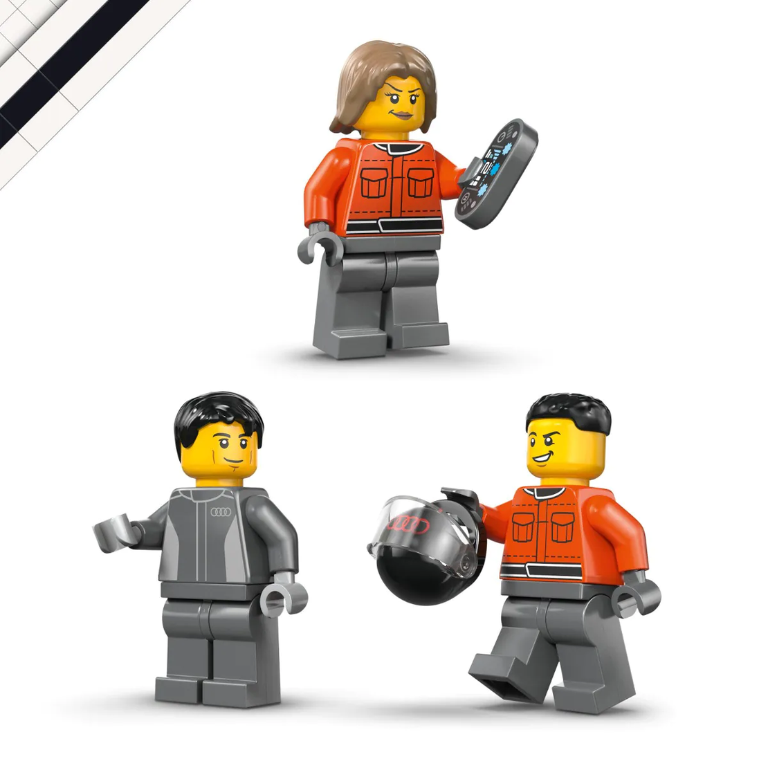 LEGO® City Камион F1 за показване със състезателна кола Audi F1 60493