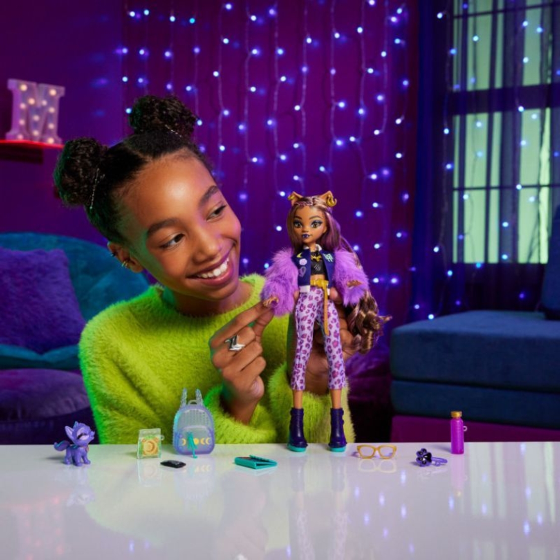 Кукла Mattel Monster High Clawdeen Wolf, с кученце и аксесоари