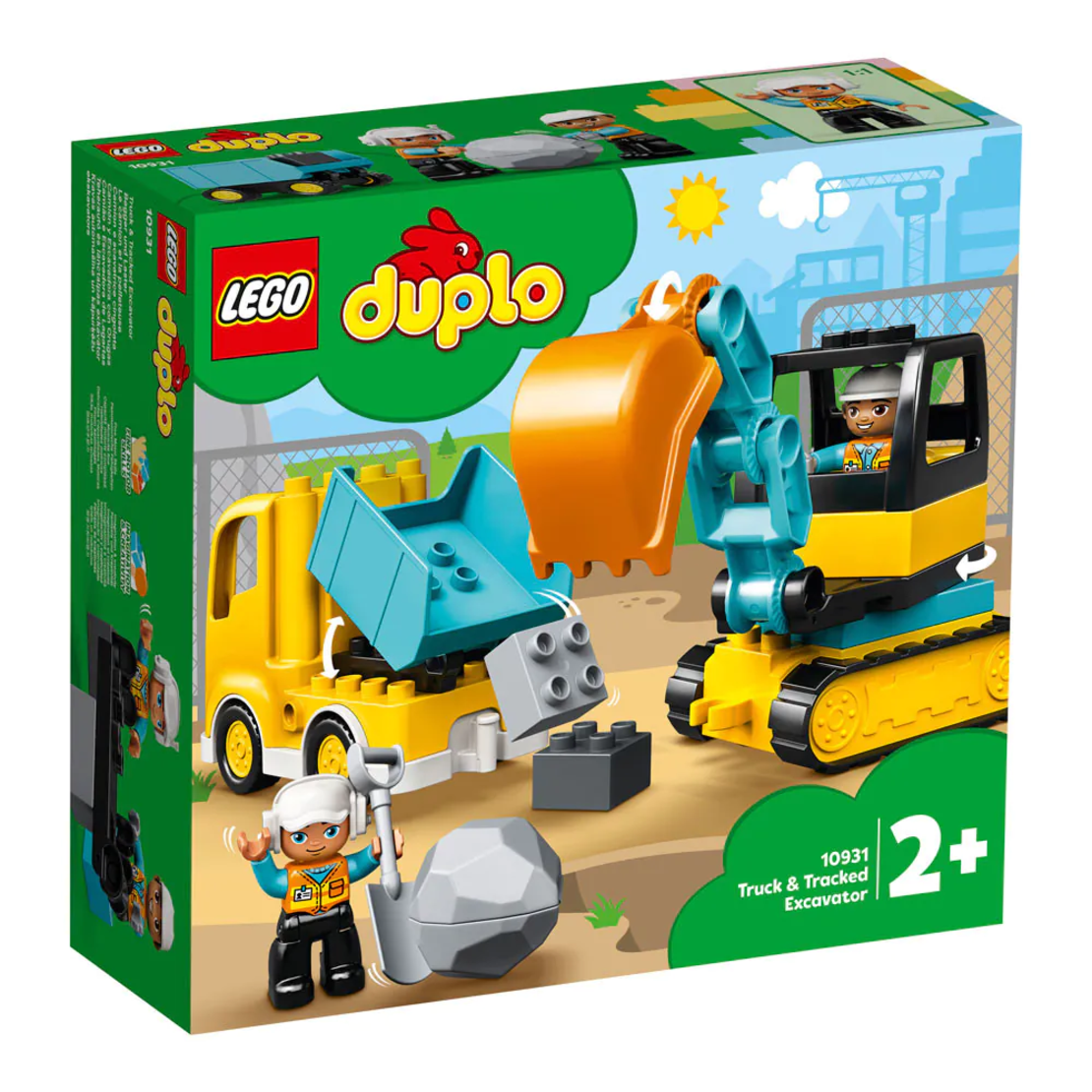 LEGO® DUPLO® Камион и екскватор с вериги 10931