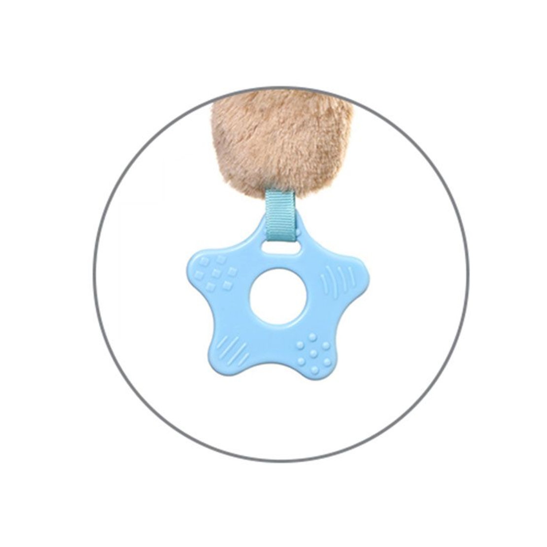 Плюшена писукаща играчка BabyOno Have Fun Кученцето Willy с гризалка, 1524
