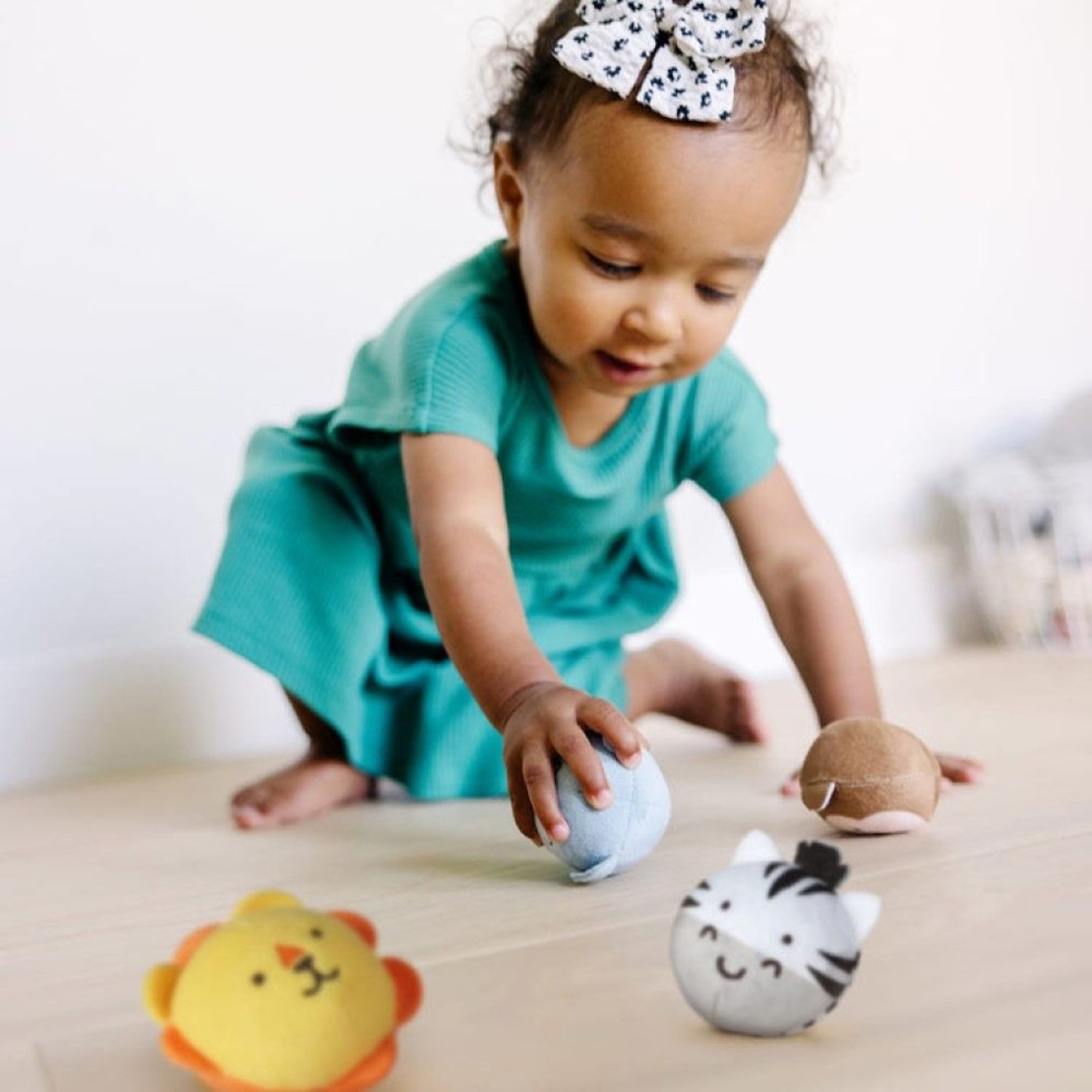 Бебешки плюшени играчки Melissa and Doug Rollables Safari Friends 30733
