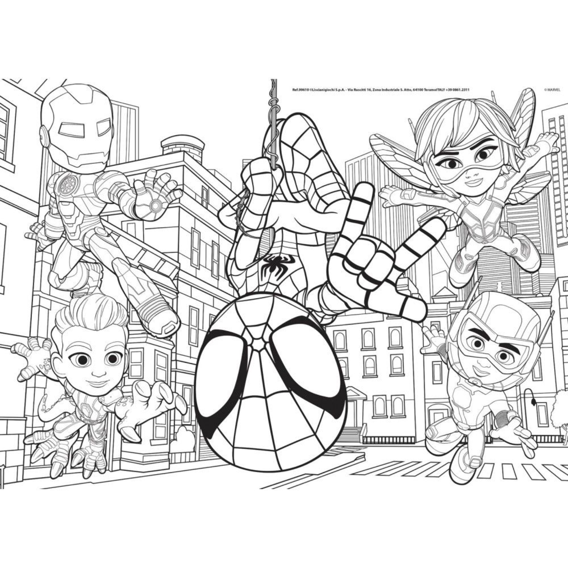 Детски пъзел Lisciani M-Plus Marvel Spidey 48ч.