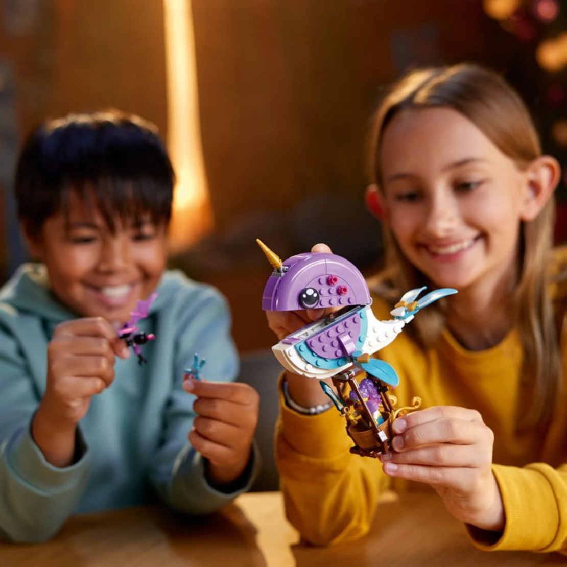 LEGO® DREAMZzz™ Нарвалът на Изи – балон с горещ въздух 71472