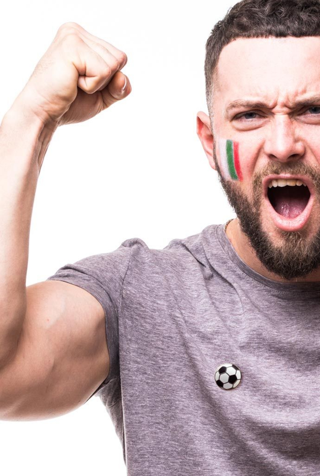 Емайлирана брошка за дрехи и аксесоари - Футболна топка