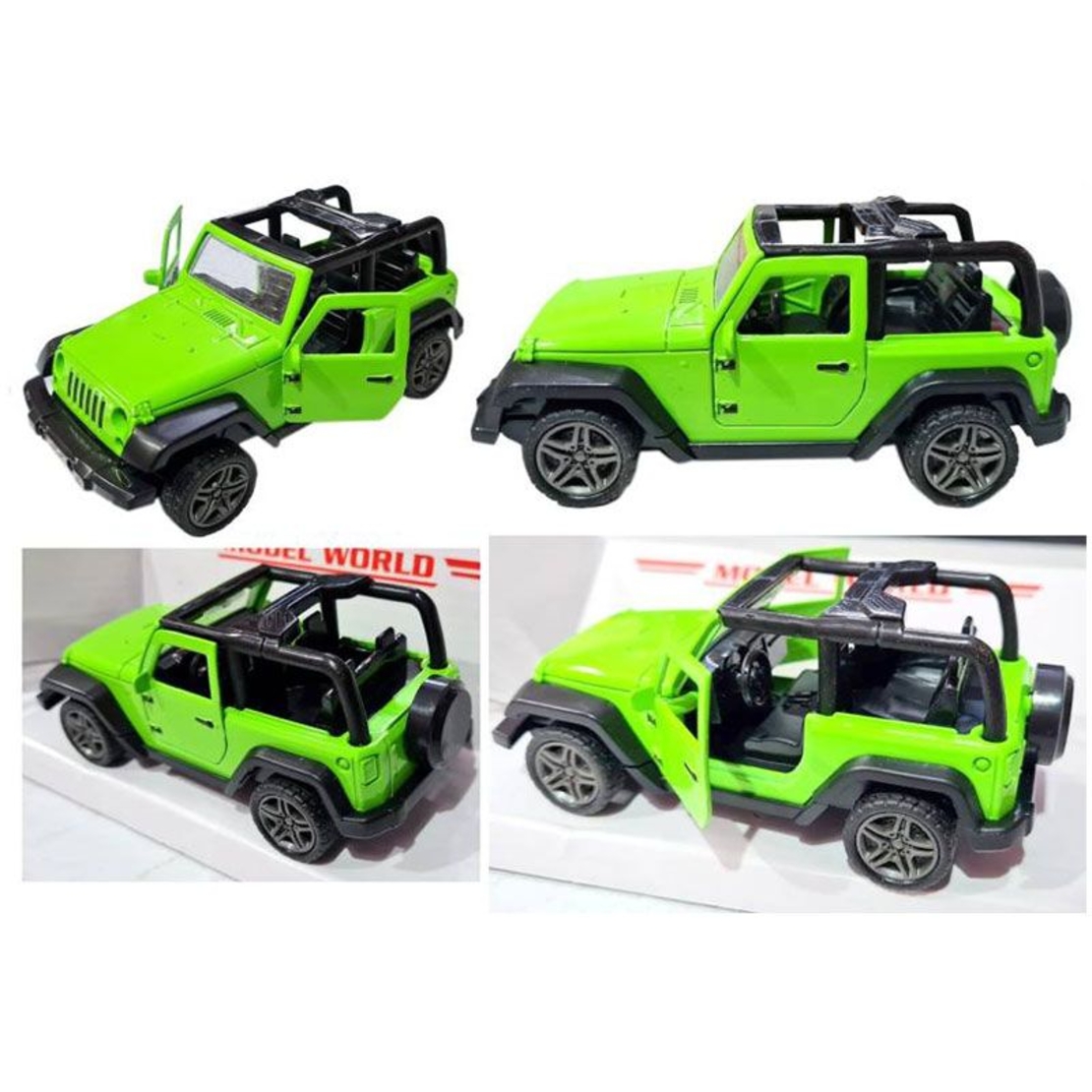 Детска кола за игра Raya Toys Models Джип, с музика и светлини, 1:32