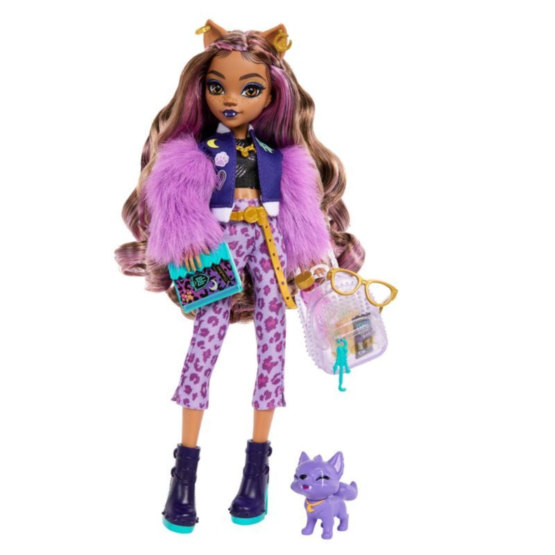Кукла Mattel Monster High Clawdeen Wolf, с кученце и аксесоари