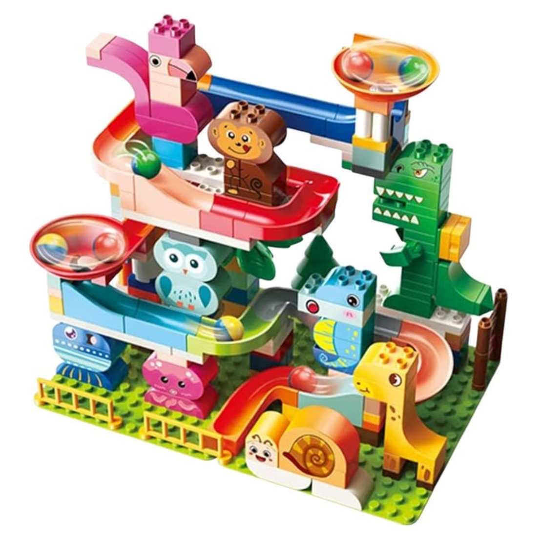 Конструктор Feelo Animal Party Slide, 211 ч.