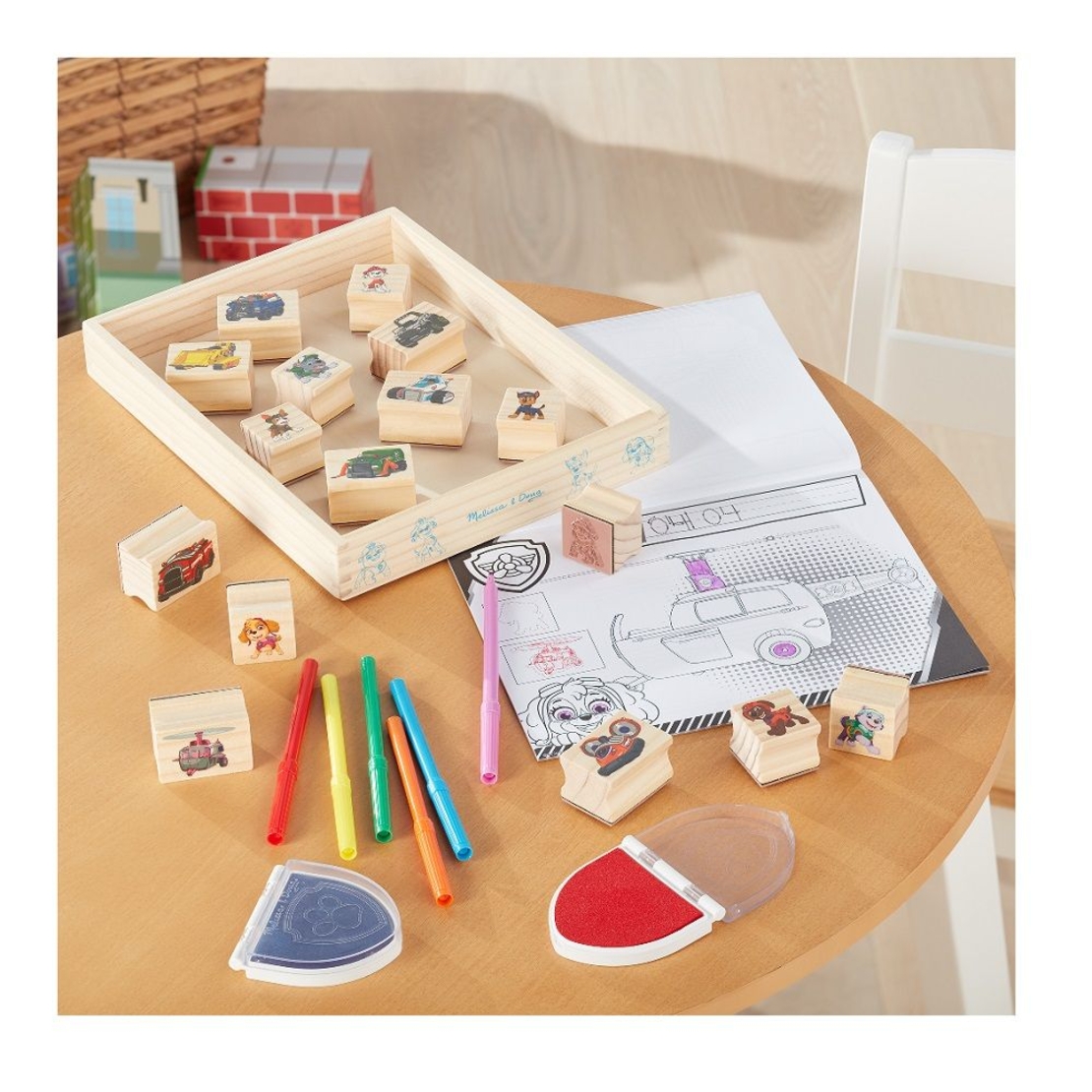 Дървено активити с печати Melissa and Doug Paw Patrol 33264
