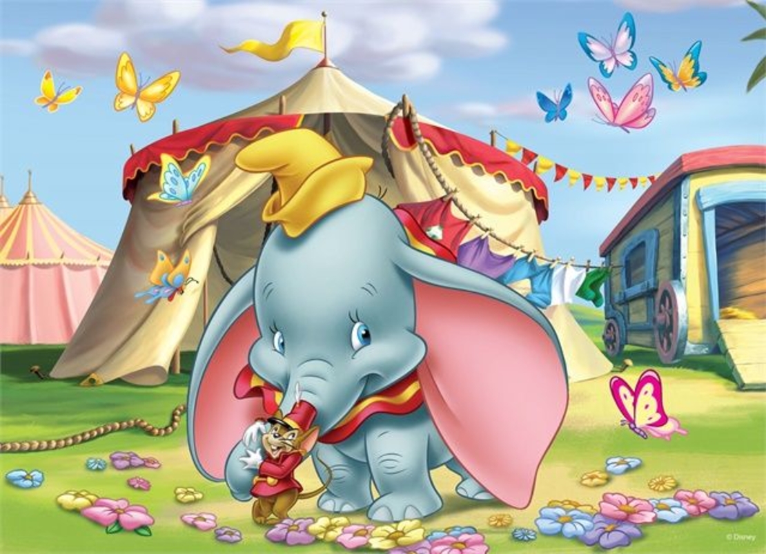 Детски пъзел Lisciani SUPERMAXI DUMBO 35ч. 74150