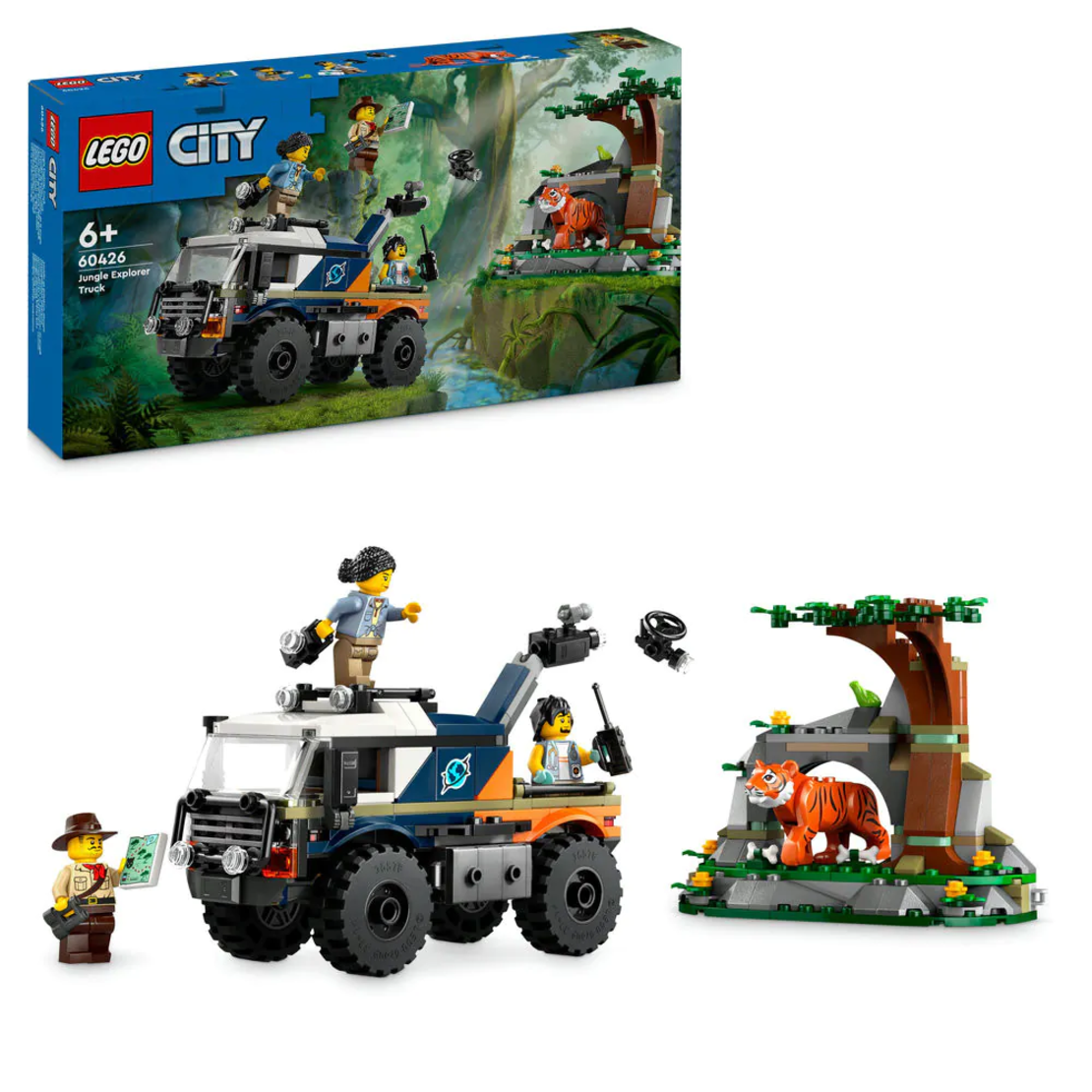 LEGO® City Изследовател в джунглата – офроуд камион 60426