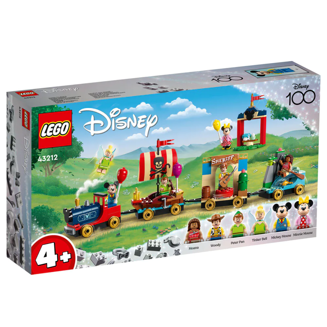 LEGO® Disney Празничен влак Disney 43212
