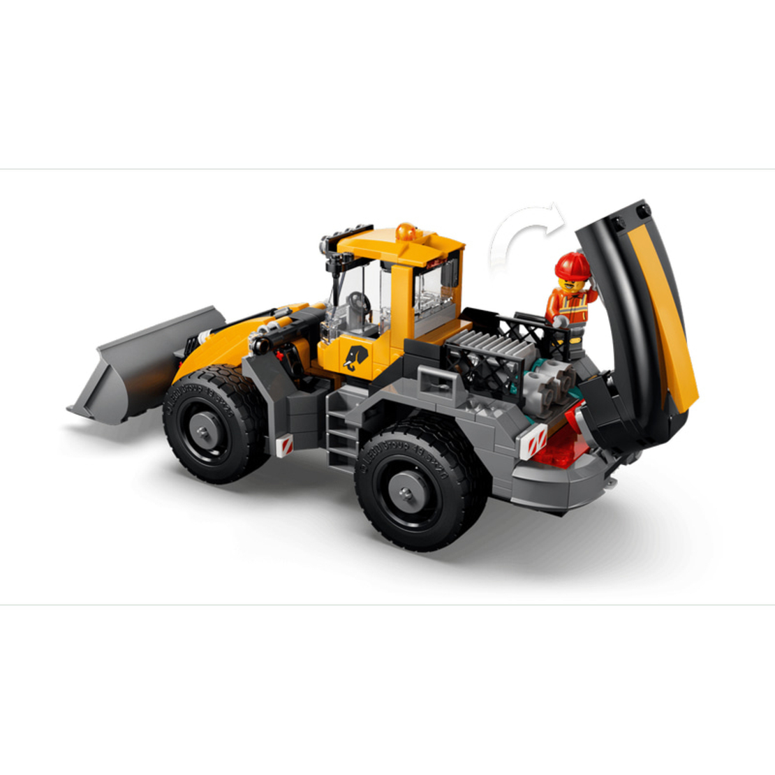 LEGO® City Самосвал и товарач с челно товарене 60494